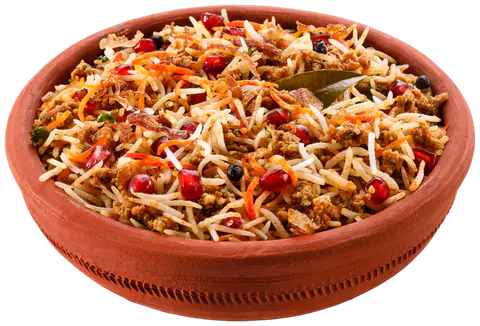Tempting Mutton Keema Biryani