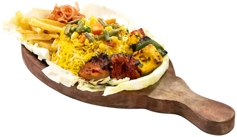Veg Biryani Sizzler